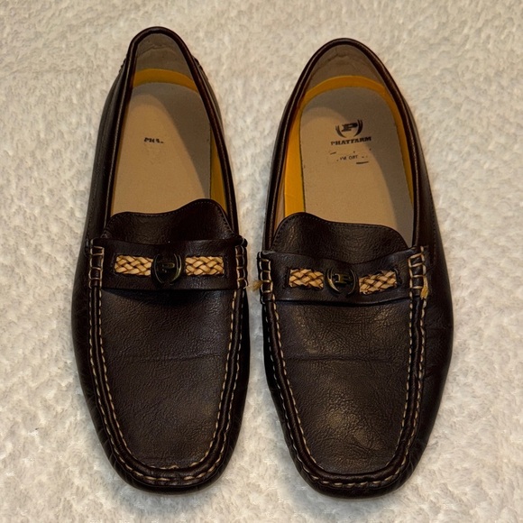 Phat Farm Other - 👞 Men’s Phat Farm Brown Loafers – Size 12